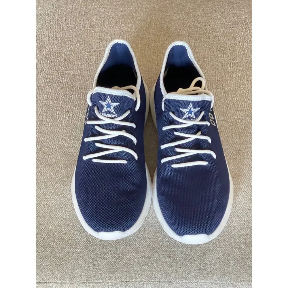 DALLAS COWBOYS NFL MENS TEAM COLOR SNEAKERS SIZE 7